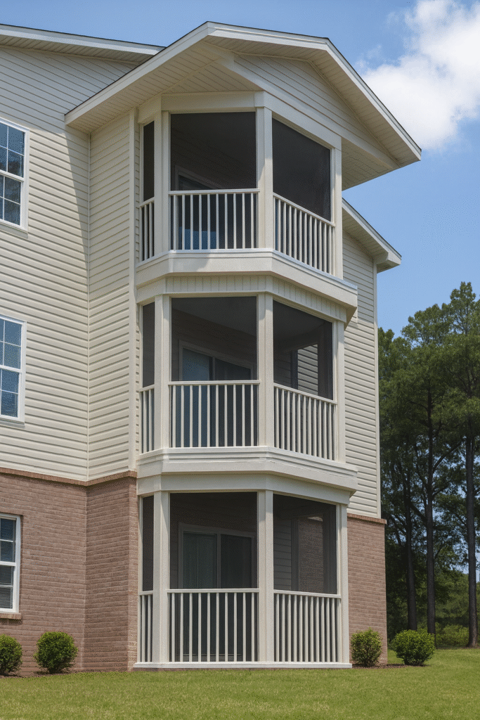 3 story enclosed porches installed locally in nc 3 story enclosed porches installed locally in nc