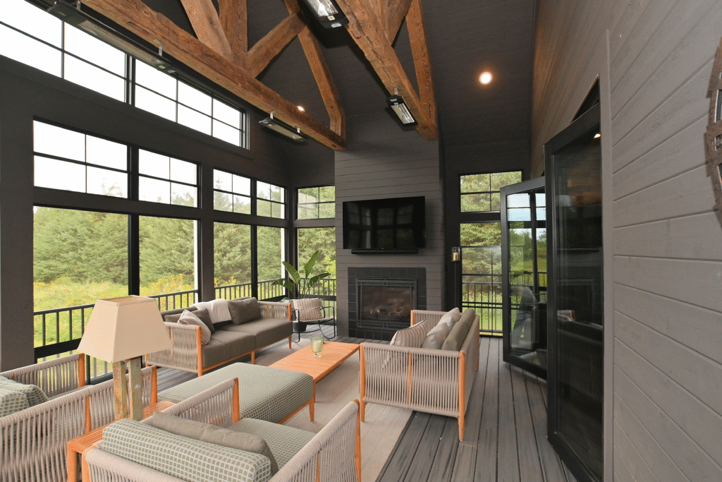 KOL Custom Windows in NC Custom 4-track windows installed in Wilson County, shipped nationwide
